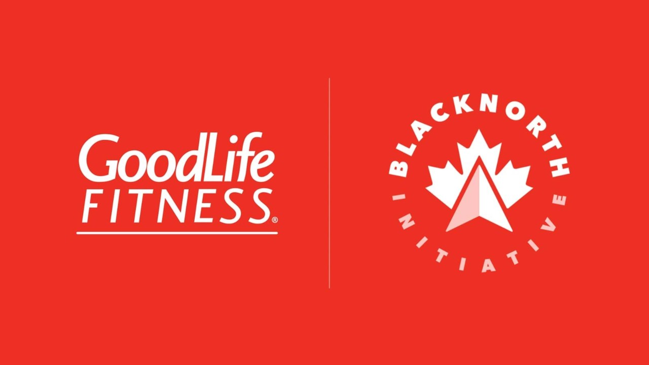 GoodLife Fitness and BlackNorth Initiative logos